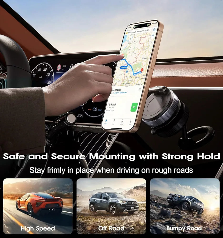 Magnetic Mobile Holder- universal phone mount for Car,Desk&Home